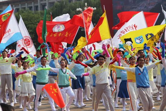 Праздничные мероприятия в Пекине в честь 70-й годовщины образования КНР