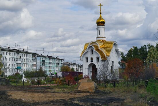 Ситуация в пострадавшем от наводнения г. Тулун