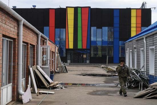 Ситуация в пострадавшем от наводнения г. Тулун