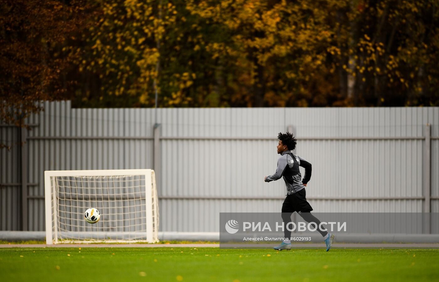 Футбол. Лига Европы. Тренировка ПФК ЦСКА