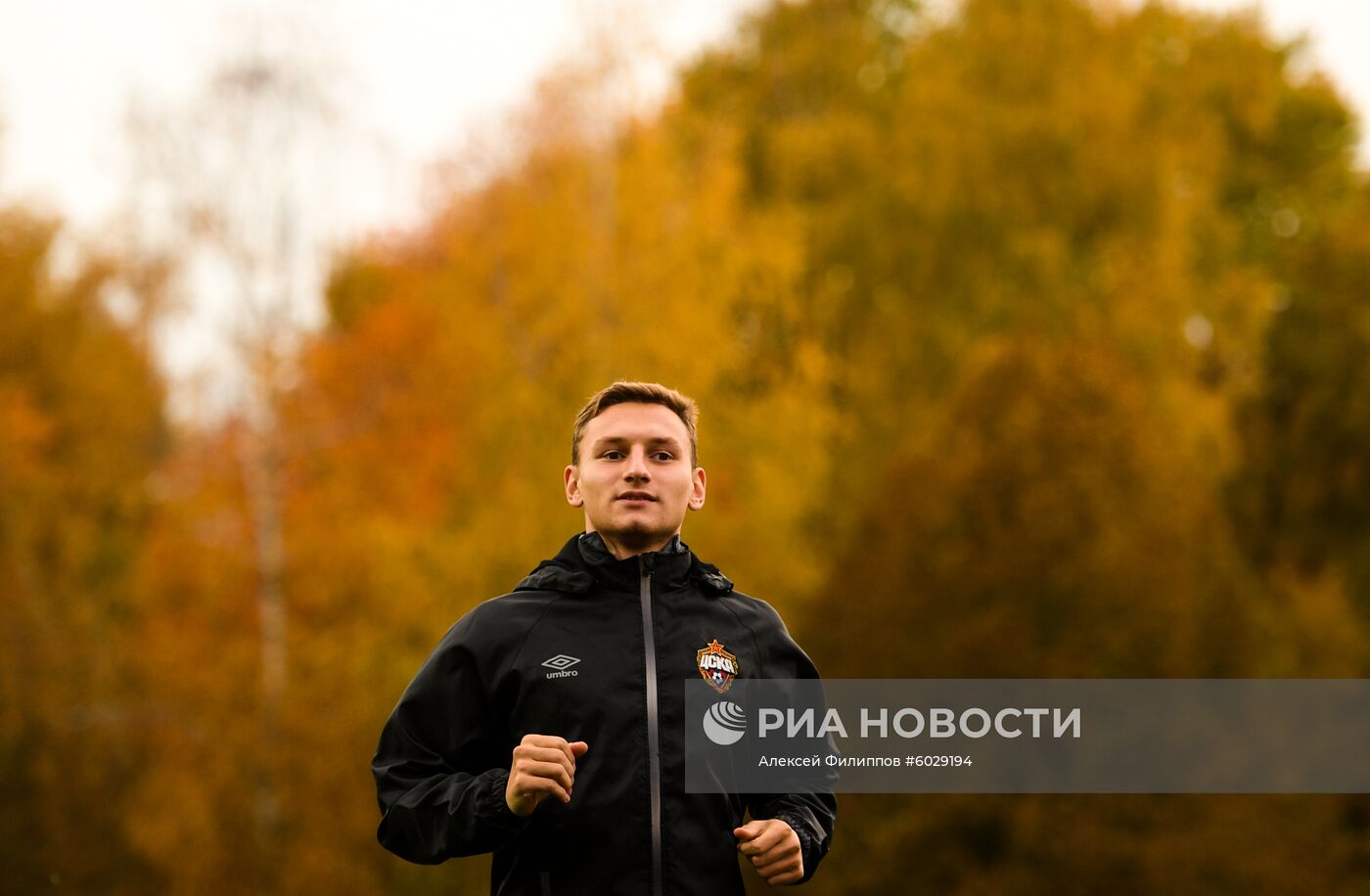 Футбол. Лига Европы. Тренировка ПФК ЦСКА