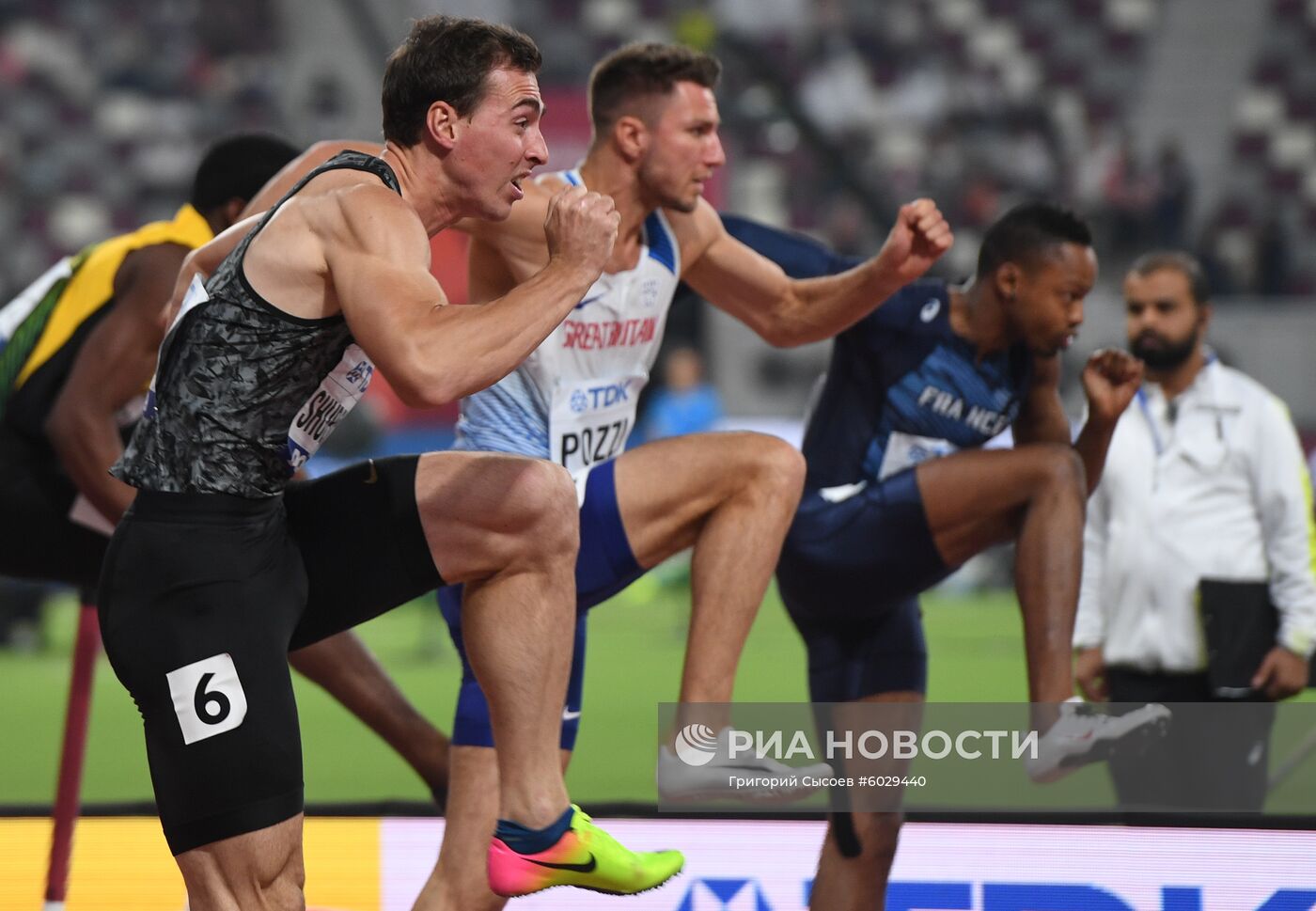 Легкая атлетика. Чемпионат мира. Шестой день