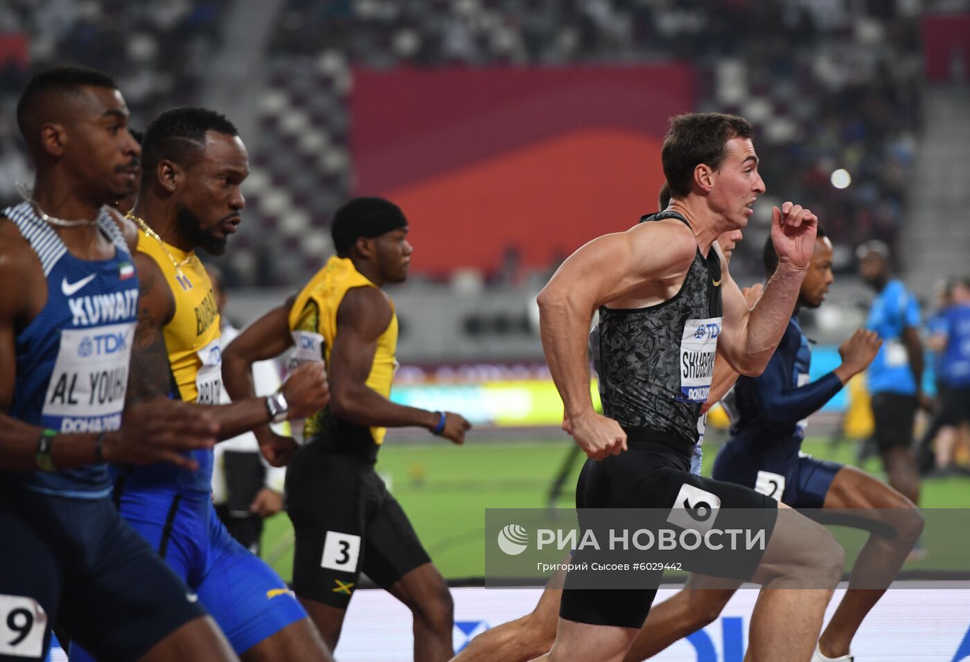 Легкая атлетика. Чемпионат мира. Шестой день