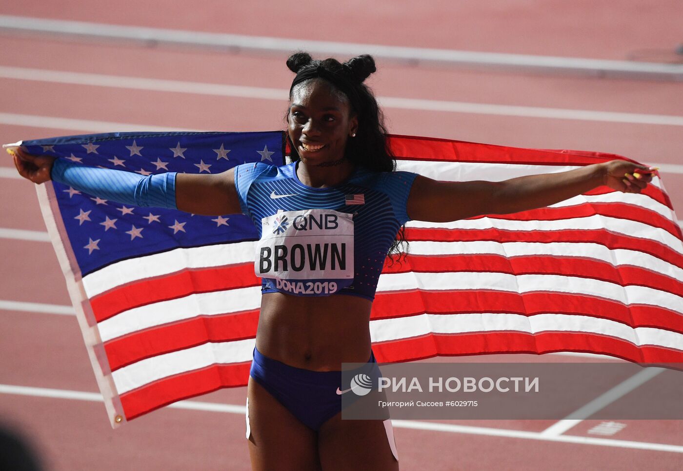 Легкая атлетика. Чемпионат мира. Шестой день