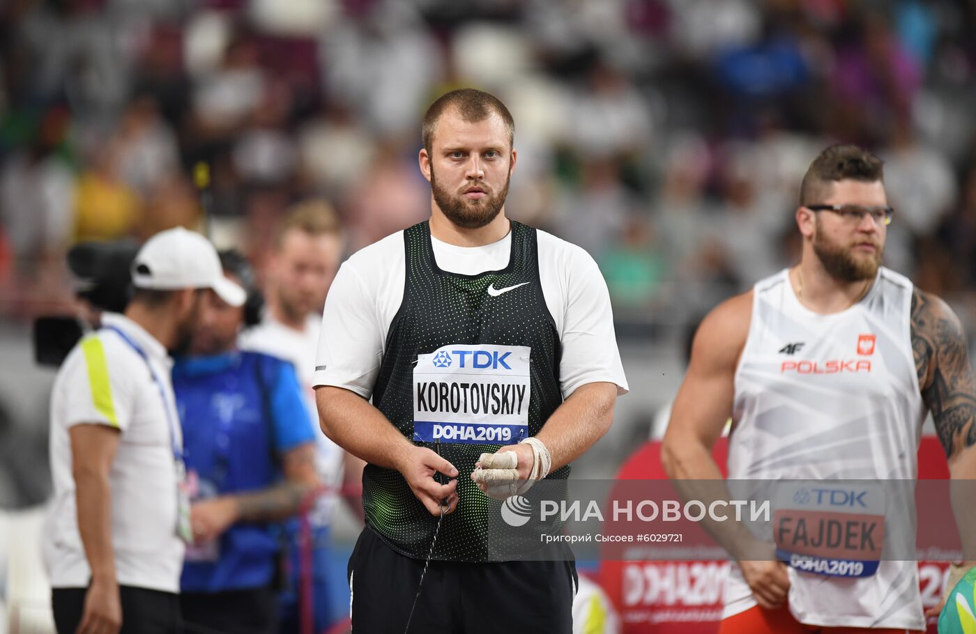 Легкая атлетика. Чемпионат мира. Шестой день