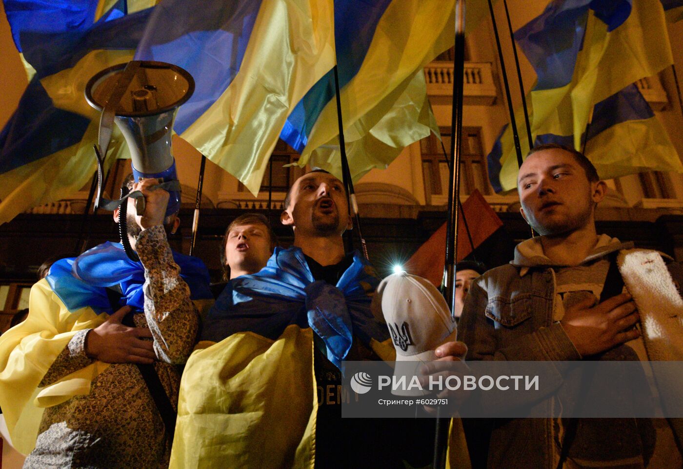 Акция националистов в Киеве