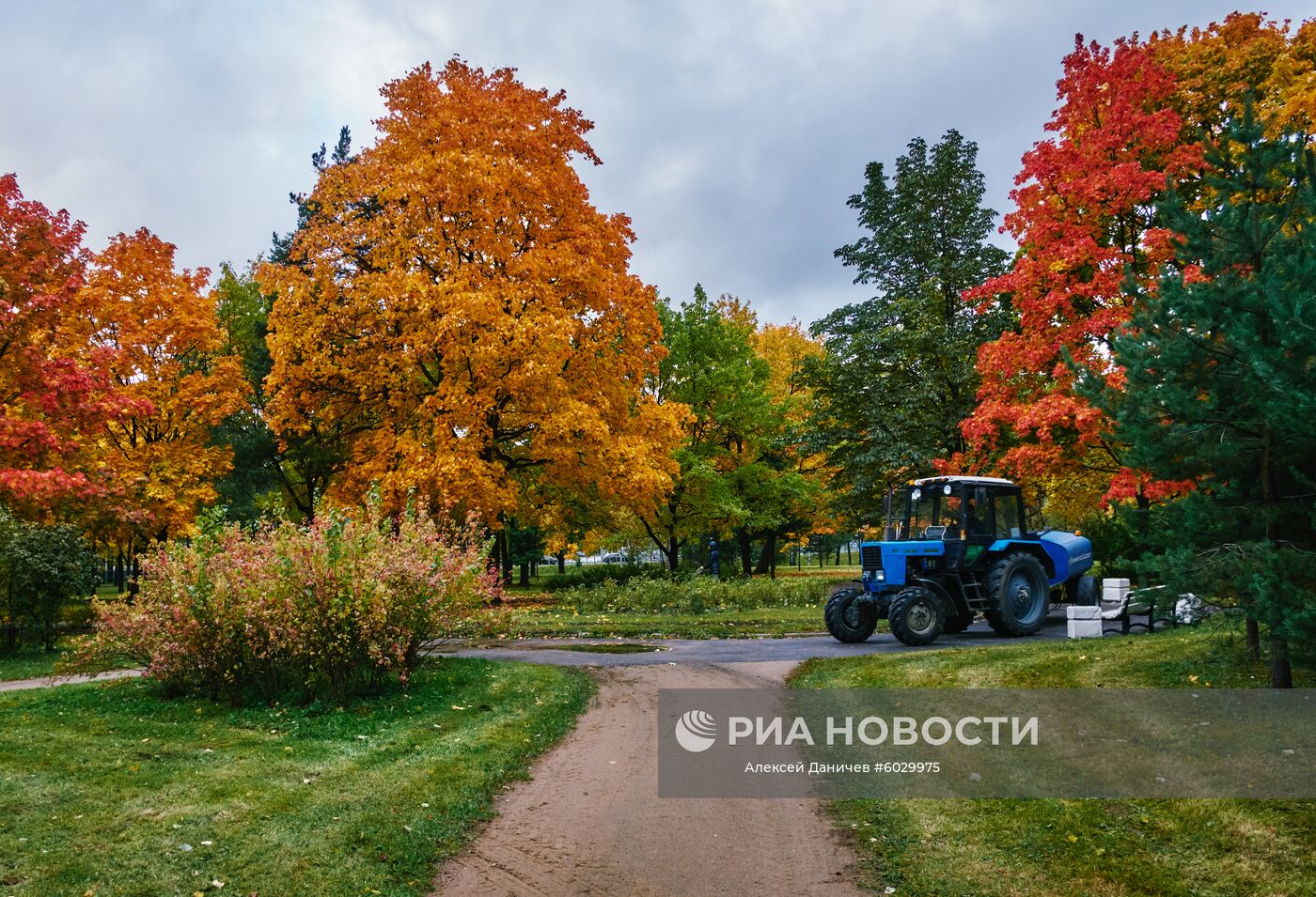 Золотая осень в Санкт-Петербурге. Место: Россия, Санкт-Петербург. Автор: Алексей Даничев/РИА Новости. Осень в Санкт-Петербурге