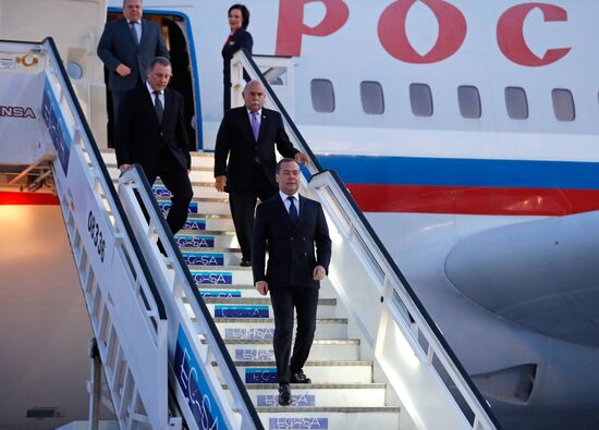 Визит премьер-министра РФ Д. Медведева на Кубу
