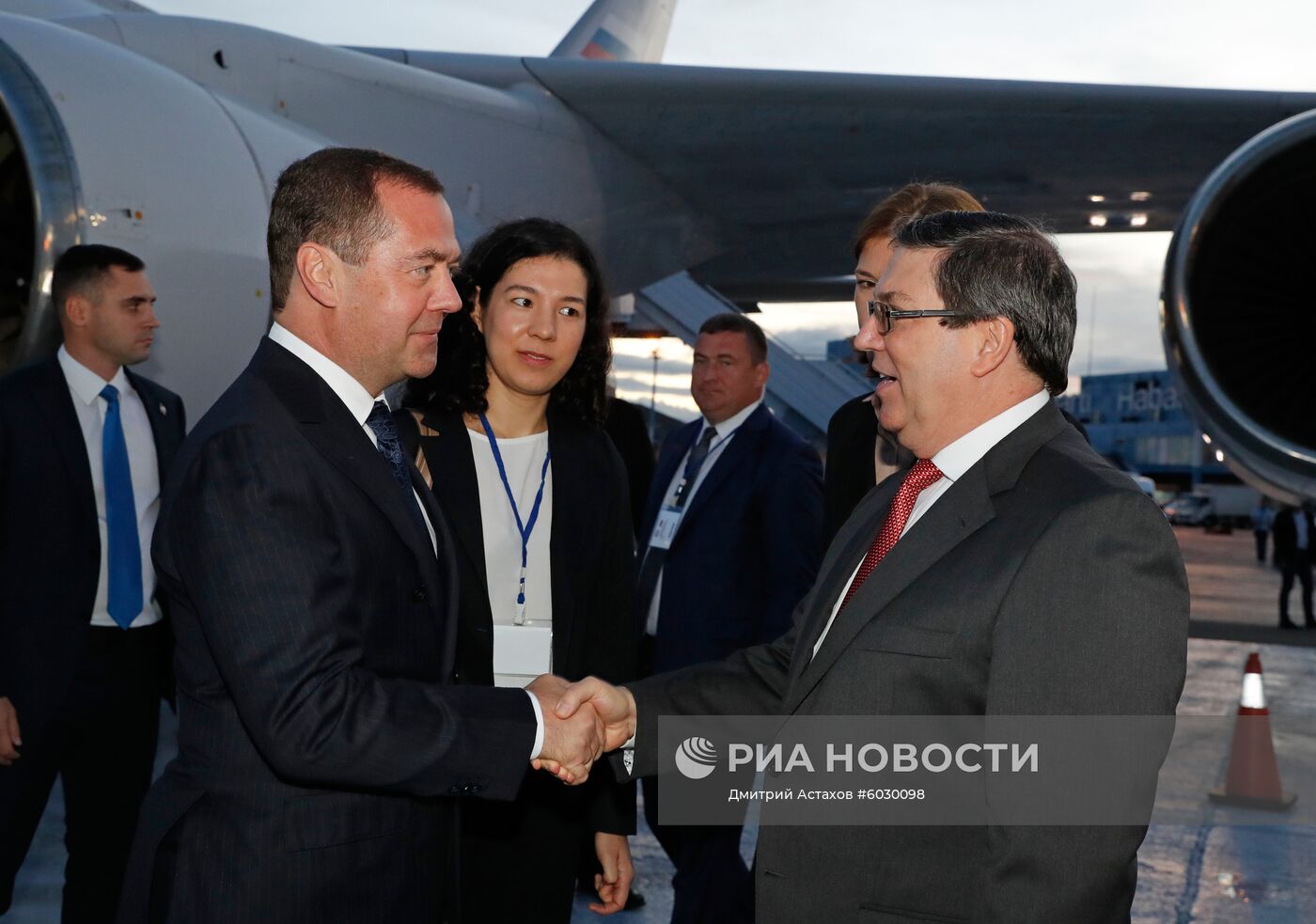 Визит премьер-министра РФ Д. Медведева на Кубу