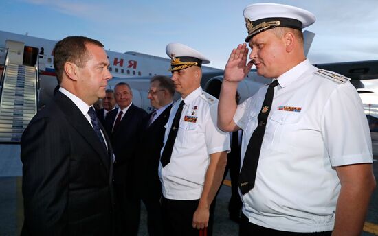 Визит премьер-министра РФ Д. Медведева на Кубу