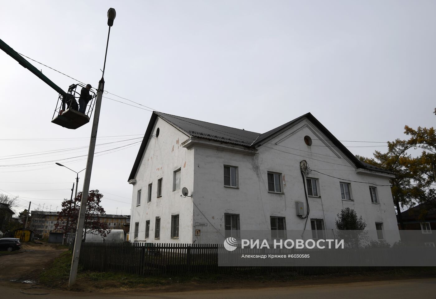 Ситуация в пострадавшем от наводнения г. Тулун
