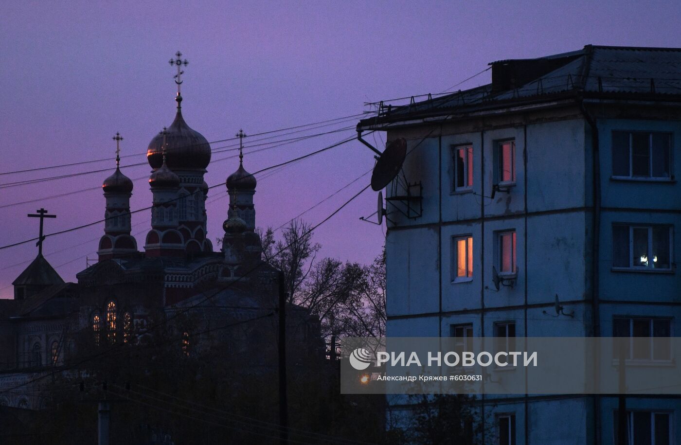 Ситуация в пострадавшем от наводнения г. Тулун