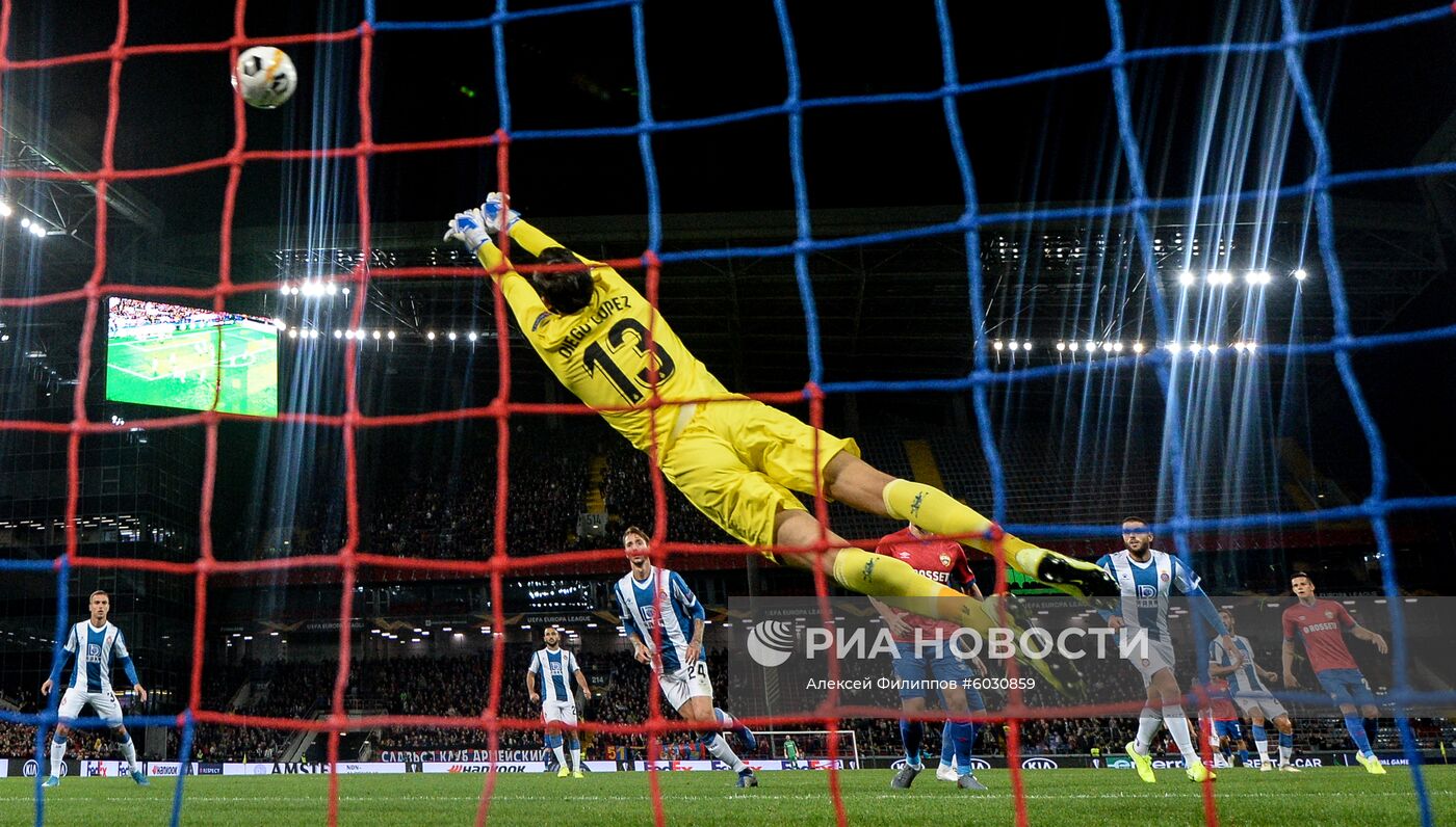 Футбол. Лига Европы. Матч ЦСКА - "Эспаньол"