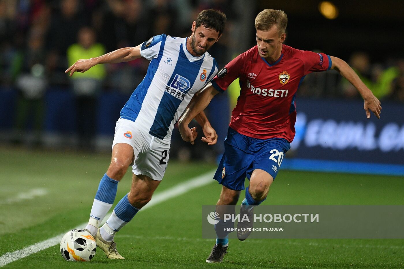 Футбол. Лига Европы. Матч ЦСКА - "Эспаньол"