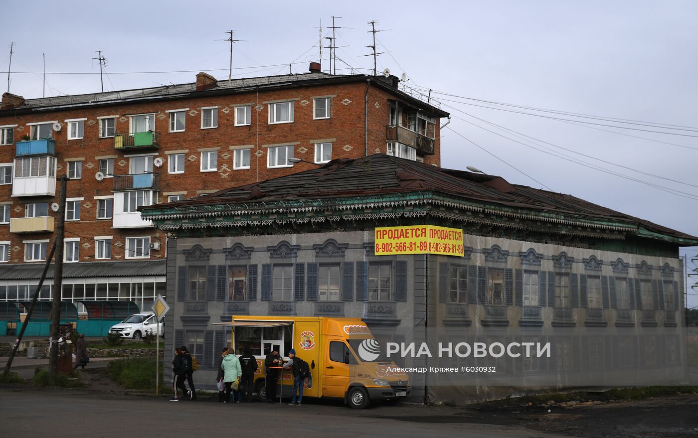 Ситуация в пострадавшем от наводнения г. Тулун