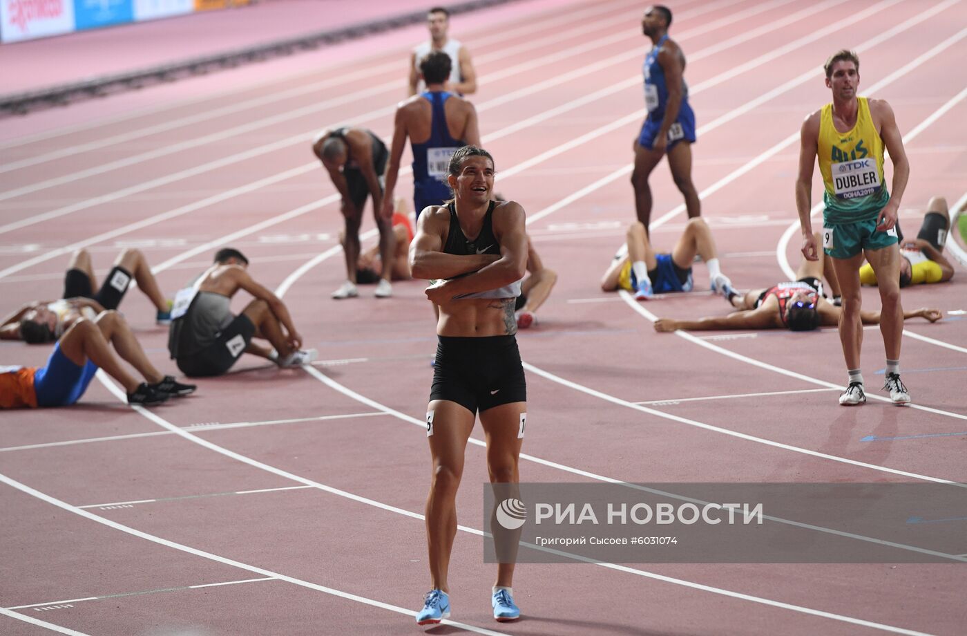 Легкая атлетика. Чемпионат мира. Седьмой день