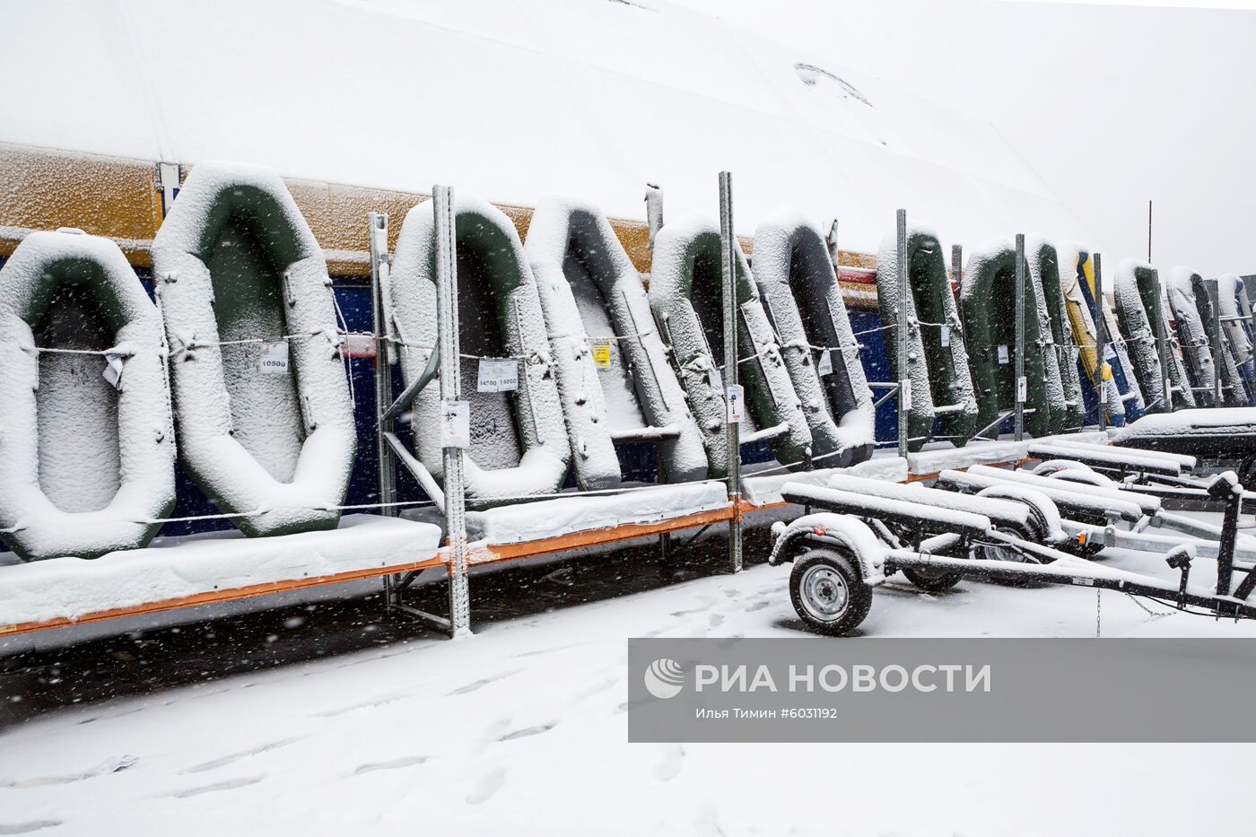 Снег в Петрозаводске