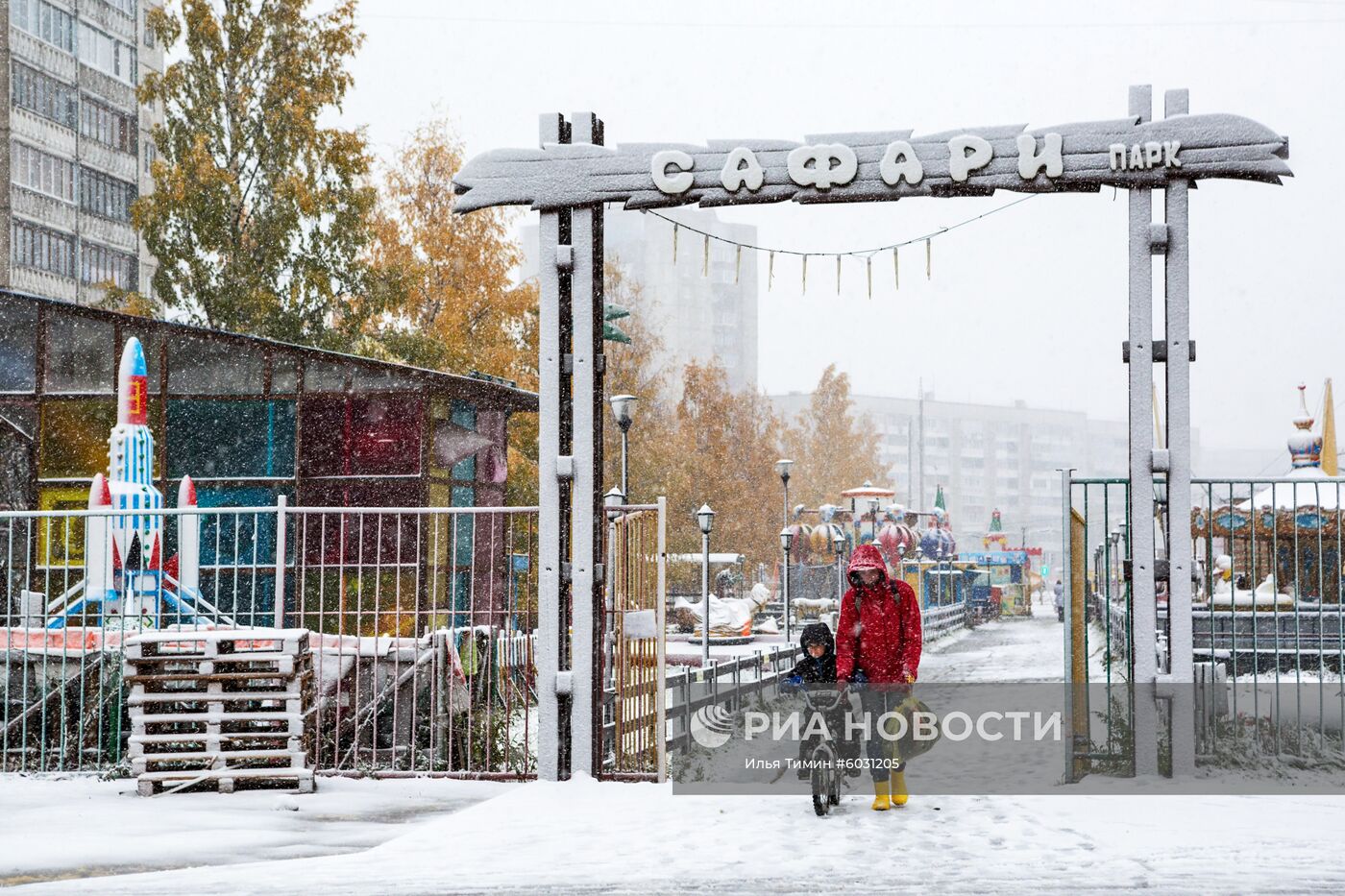 Снег в Петрозаводске