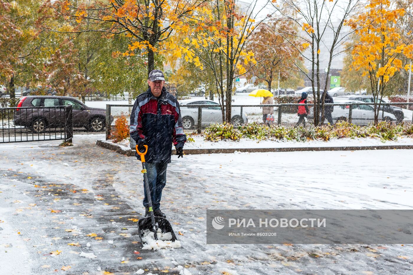 Снег в Петрозаводске