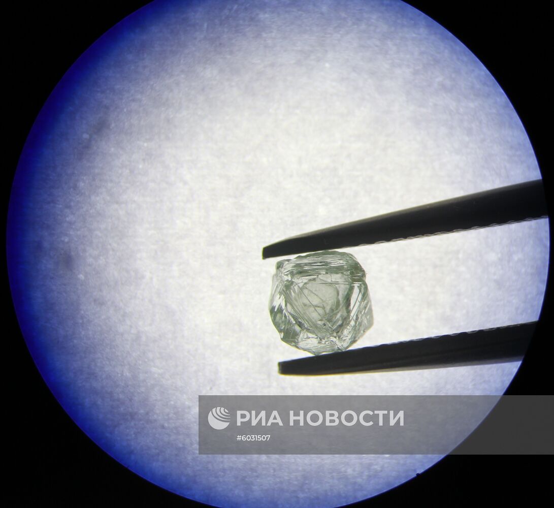 Уникальный алмаз-матрешка обнаружен в Якутии