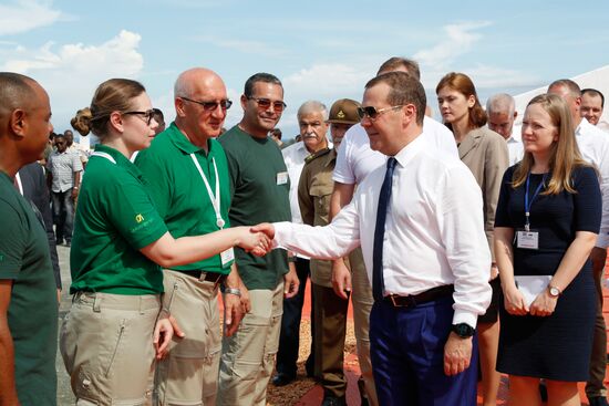 Визит премьер-министра РФ Д. Медведева на Кубу. День второй