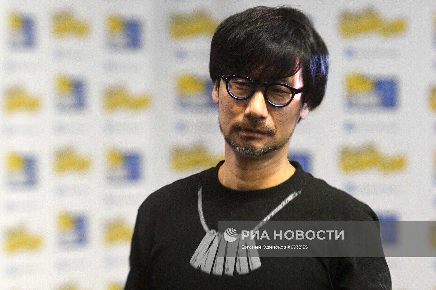 Основатель студии Kojima Productions Х. Кодзима на выставке "Игромир-2019"