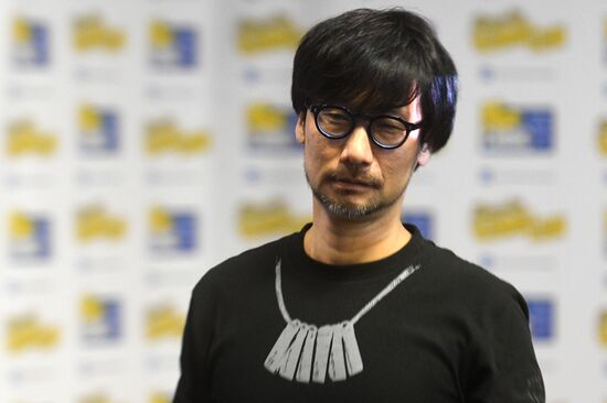 Основатель студии Kojima Productions Х. Кодзима на выставке "Игромир-2019"