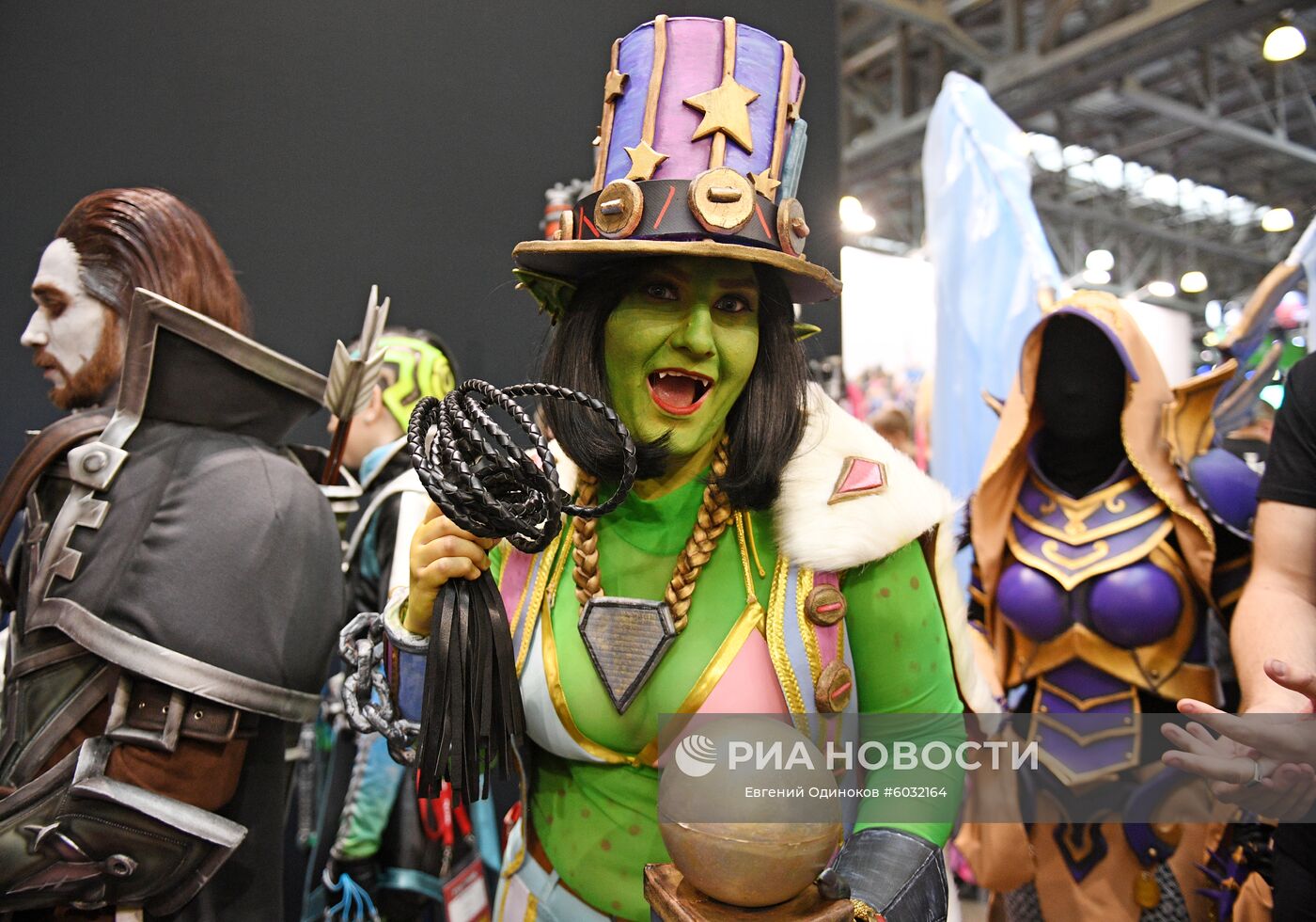 Участники выставки "ИгроМир 2019" и фестиваля Comic Con Russia 2019 в Международном выставочном центре "Крокус Экспо" в Москве. Место: Россия, Москва. Автор: Евгений Одиноков/РИА Новости. Выставка "Игромир" Comic Con Russia