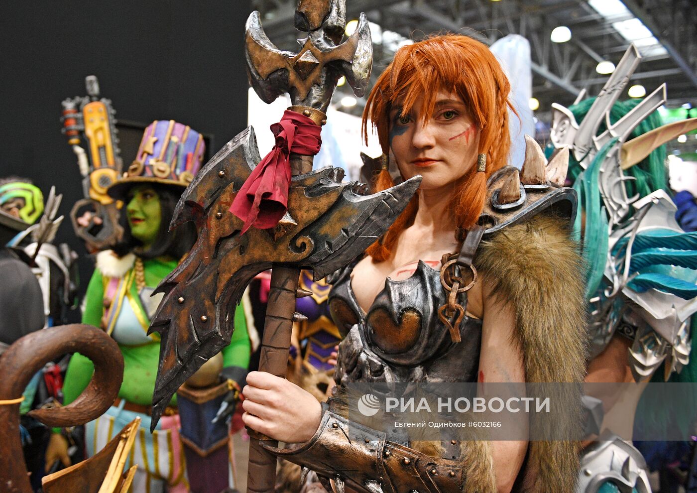 Участница выставки "ИгроМир 2019" и фестиваля Comic Con Russia 2019 в Международном выставочном центре "Крокус Экспо" в Москве. Место: Россия, Москва. Автор: Евгений Одиноков/РИА Новости. Выставка "Игромир" Comic Con Russia