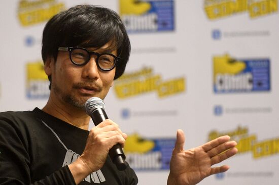 Основатель студии Kojima Productions Х. Кодзима на выставке "Игромир-2019"