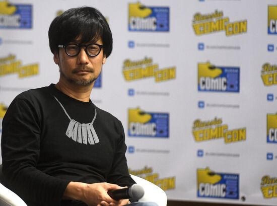 Основатель студии Kojima Productions Х. Кодзима на выставке "Игромир-2019"