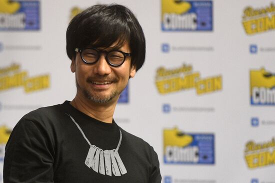 Основатель студии Kojima Productions Х. Кодзима на выставке "Игромир-2019"