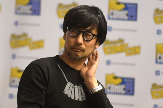 Основатель студии Kojima Productions Х. Кодзима на выставке "Игромир-2019"