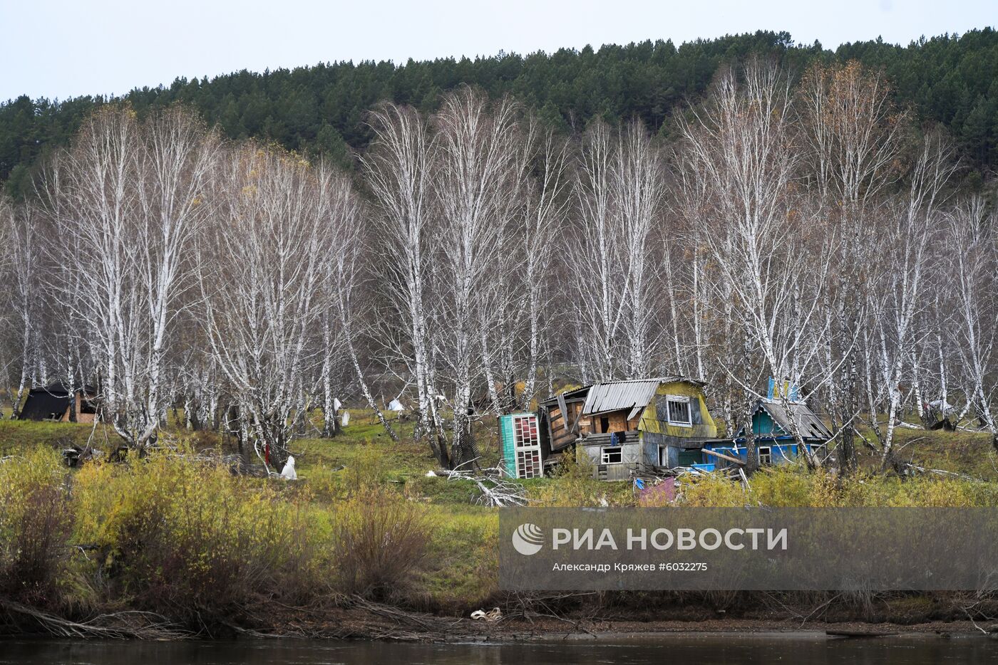 Ситуация в пострадавшем от наводнения г. Тулун