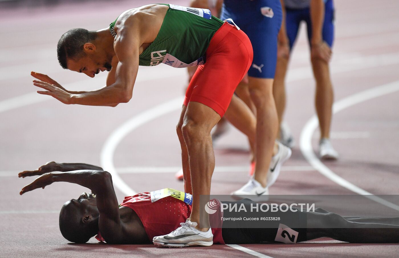 Легкая атлетика. Чемпионат мира. Десятый день