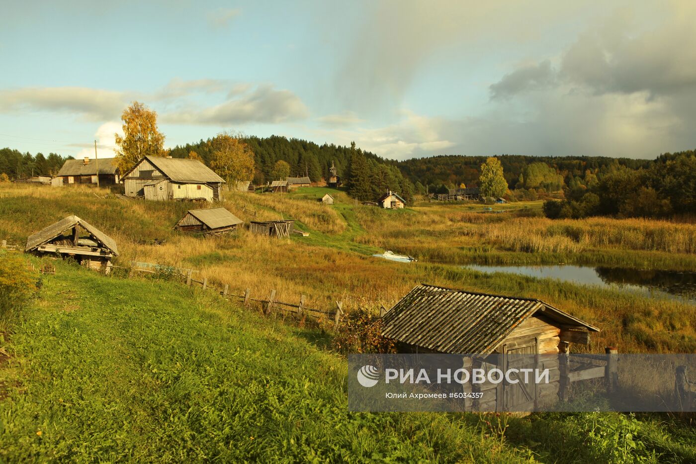 Деревня Зехново в Архангельской области