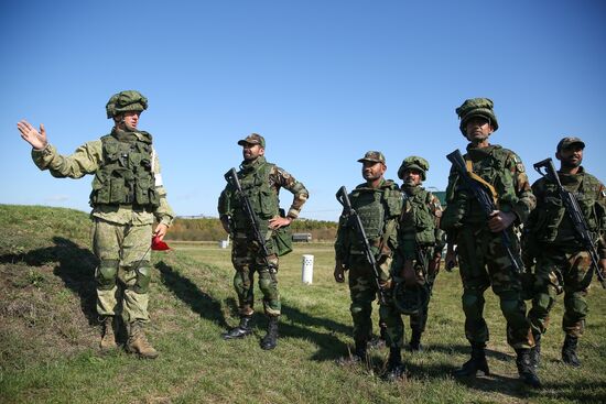 Международные учения "Дружба-2019" в Краснодарском крае