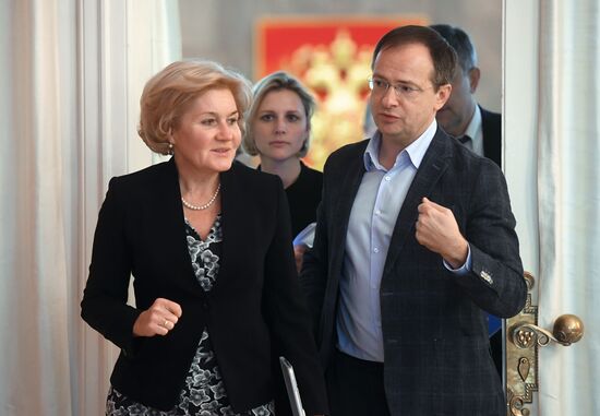 Заседание Оргкомитета по подготовке и проведению Санкт-Петербургского международного культурного форума 