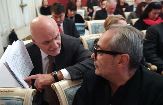 Заседание Оргкомитета по подготовке и проведению Санкт-Петербургского международного культурного форума 