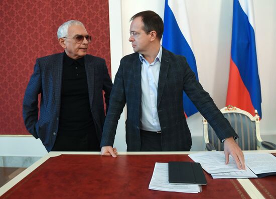 Заседание Оргкомитета по подготовке и проведению Санкт-Петербургского международного культурного форума 