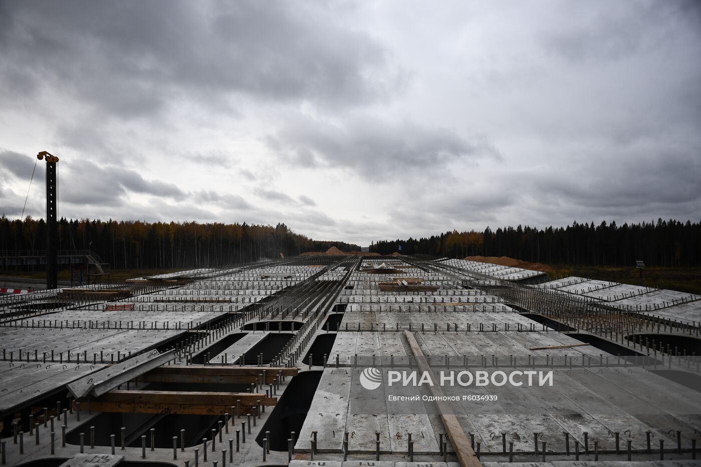 Строительство Центральной кольцевой автодороги