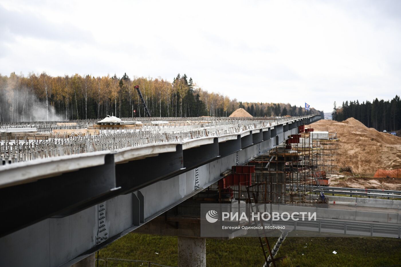 Строительство Центральной кольцевой автодороги