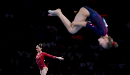 Спортивная гимнастика. Чемпионат мира. Женщины. Командное многоборье