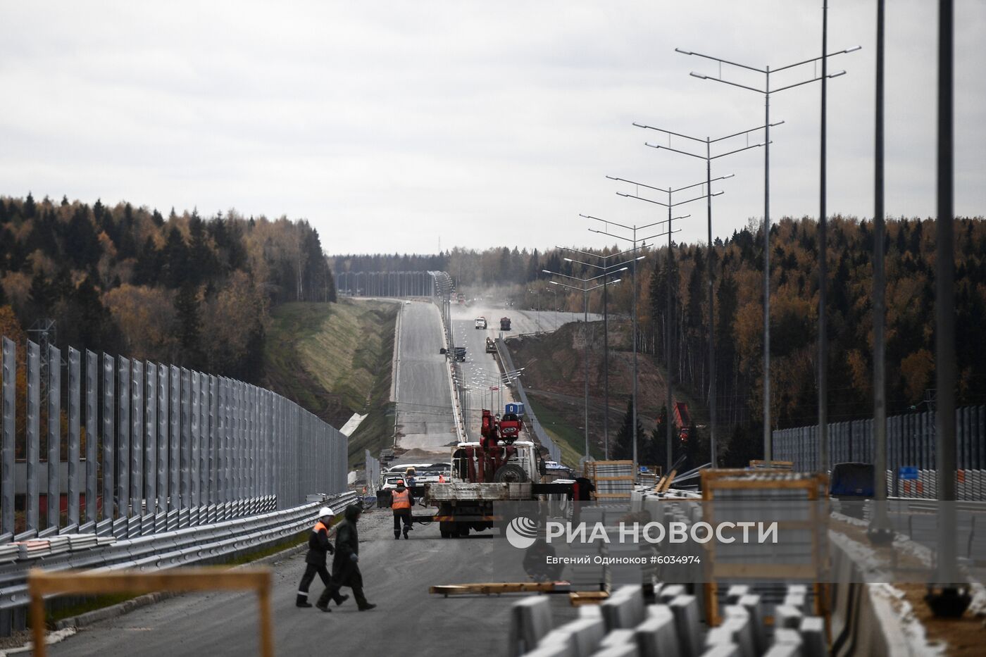 Строительство Центральной кольцевой автодороги