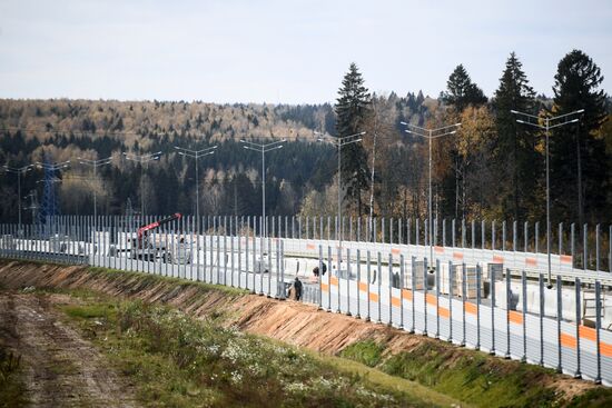Строительство Центральной кольцевой автодороги