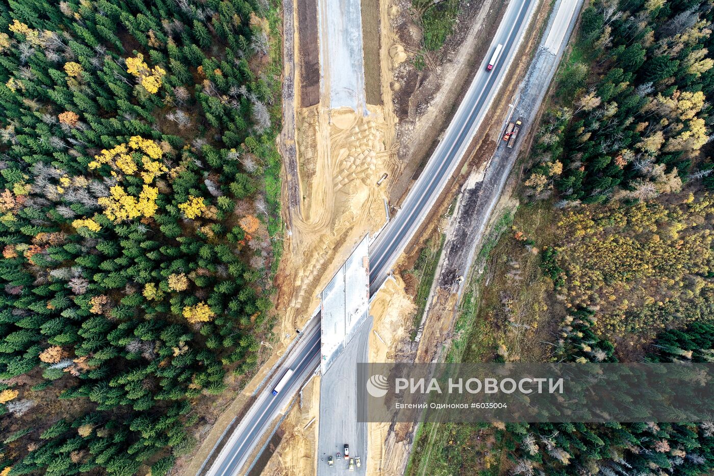 Строительство Центральной кольцевой автодороги