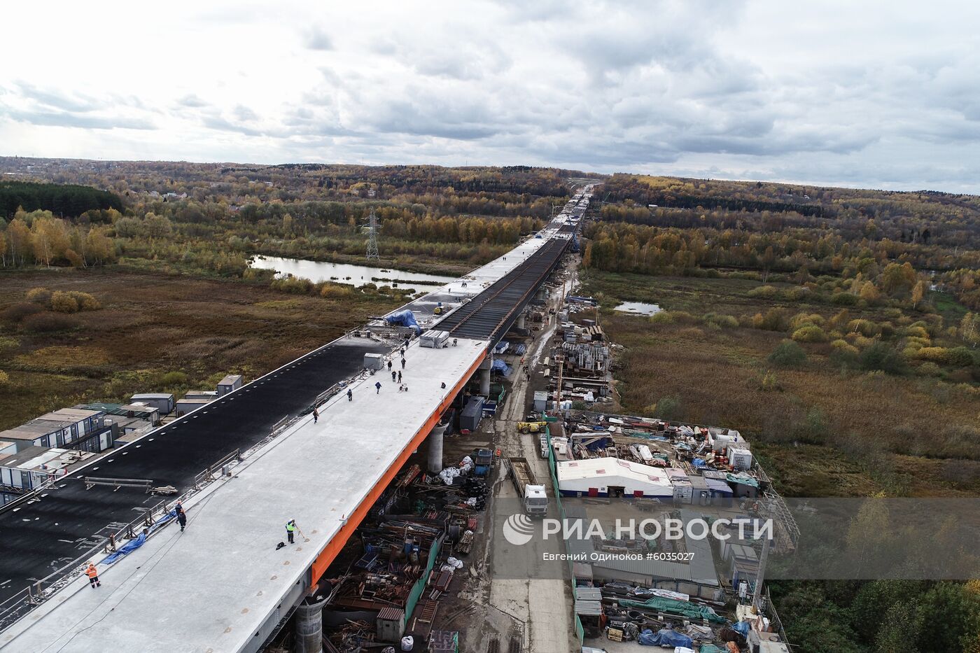 Строительство Центральной кольцевой автодороги