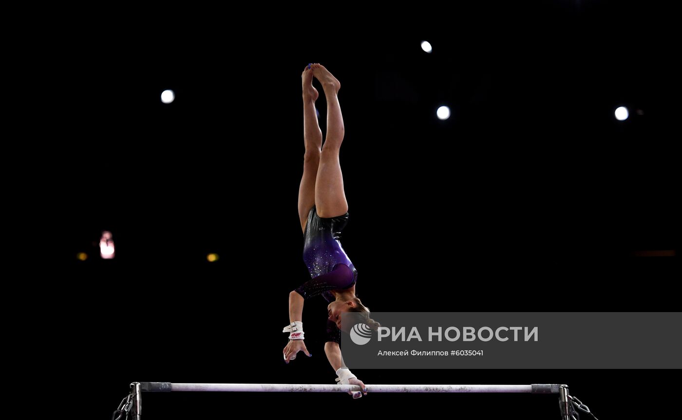 Спортивная гимнастика. Чемпионат мира. Женщины. Командное многоборье