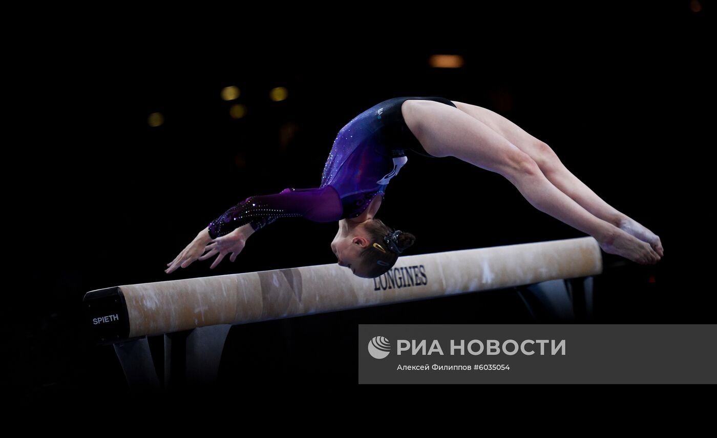 Спортивная гимнастика. Чемпионат мира. Женщины. Командное многоборье