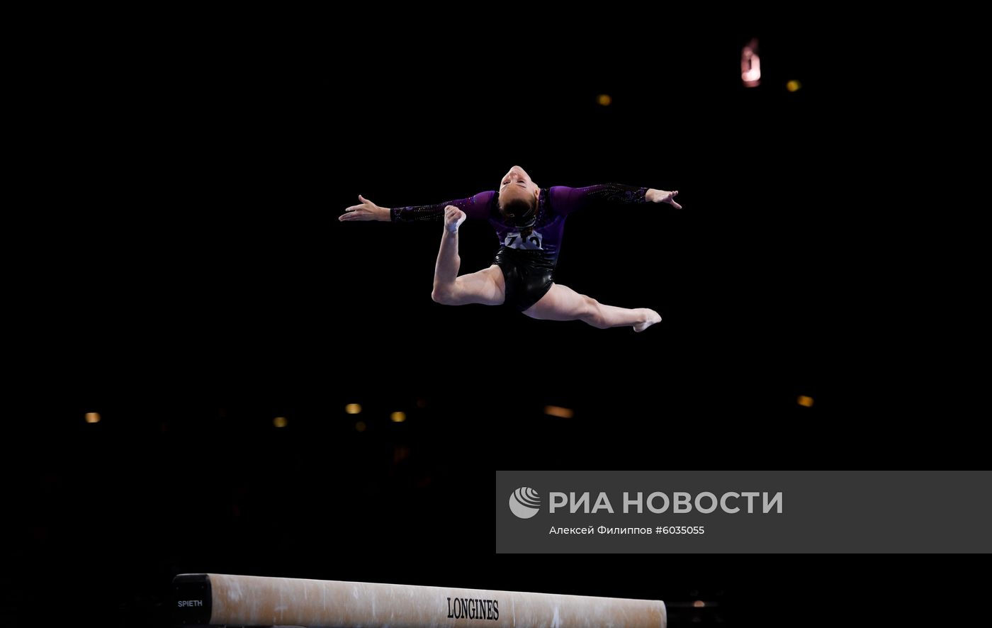 Спортивная гимнастика. Чемпионат мира. Женщины. Командное многоборье
